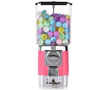 Gumball Machine for Kids - Distributore automatico di caramelle con 200 palline vuote, dispenser per capsule per palline rimbalzanti, macchina rettangolare per gomme da masticare per negozi di giochi