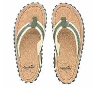 Gumbies Infradito unisex Corker, con puntale in cotone super morbido, sughero sostenibile e suola in gomma riciclata - Comfort garantito, cachi, 42 1/3 EU