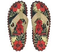 Infradito da donna Gumbies Islander Denim Hibiscus Misura delle scarpe (EU): 40 / Colore: blu/rosso
