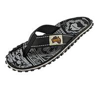 Gumbies Modello Originale | Nero/Grigio| Infradito Donna/Uomo Scarpe Infradito Sandalo, notte nero, 46 EU