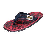 Gumbies | modello originale | rosso | infradito donna/uomo scarpe infradito sandali, Red Blue Rose, 40 EU