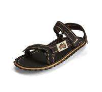 Gumbies Sandali unisex Tracker, con cinghie regolabili in cotone super morbido, plantare in cotone e suola in gomma riciclata, comfort garantito, Nero , 45 EU