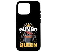 Gumbo Queen Cucinare la cucina del sud Custodia per iPhone 16 Pro