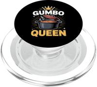 Gumbo Queen Cucinare la cucina del sud PopSockets PopGrip per MagSafe