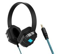Gumdrop Cuffie On-Ear DropTech B1. Progettate per studenti, insegnanti e aule K-12 - Test di caduta, robuste e affidabili per un'esperienza di apprendimento educativa migliorata. Colore: nero