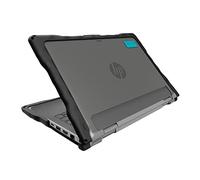 Gumdrop DropTech - Custodia per computer portatile HP ProBook x360 11 G5/G6/G7 EE, progettata per studenti, insegnanti e aule K-12 - Test di caduta, robusti paraurti antiurto per una protezione affidabile del dispositivo, colore: Nero