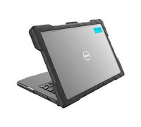 Gumdrop Droptech - Custodia per laptop Dell Latitude 3300 Education Edition da 13", per studenti K-12, insegnanti e bambini, leggera, ammortizzante, robusta, protezione da cadute estreme, colore: Nero