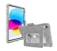 Gumdrop Hideaway - Custodia per iPad Apple iPad da 11,9", progettata per studenti K-12, insegnanti e aule - prova di caduta, robusta, antiurto per una protezione affidabile del dispositivo, grigio