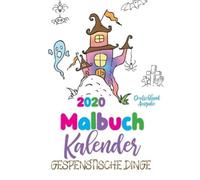 Gumdrop Press Malbuch Kalender 2020 Gespenstische Dinge (Deutschland (Tascabile)