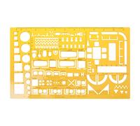 GUMEI 1:50 Tailor Scale Math Architecture Engineer Ruler Drawing Drafting Template Nuovo