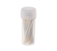 GUMEI 100 PCS Tessuto da Ricamo per la Coda Aghi a Punto Croce Strumenti Artigianali Taglia 26 per 14CT