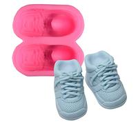 GUMEI 3D Cute Baby Shoes Stampi per Dolci in Silicone Pasta di Gomma Stampo per Caramelle all'argilla al Cioccolato Fond
