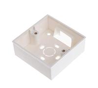 GUMEI 86X86 Scatola di Giunzione in PVC Cassetta per Montaggio a Parete per Presa di Corrente Scatola di Giunzione Base