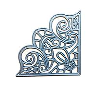 GUMEI Album Timbro Fiore Angolo Metallo Taglio Muore Stencil Scrapbooking Album Fai da Te Carta per timbri Carta