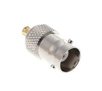 GUMEI BNC Jack Femmina a MCX Spina Maschio Adattatore connettore coassiale coassiale RF Dritto Connettore del Tubo Flessibile