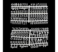 GUMEI Caratteri Lavagna da Lettere in Feltro utilizzata Come Clip per Foto per Lavagna da Lettere Intercambiabile