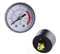 GUMEI Manometro del Fluido Idraulico Pneumatico del compressore d'Aria 0-12Bar / 0-170PSI