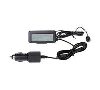 GUMEI Mini Display LCD per Auto Digitale Termometro da Esterno per Interni 12V Veicoli Sensore Cavo da 1,5 m