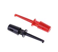 GUMEI Nuovo Kit Mini Grabber con Cavo per sonda di Prova a Gancio Singolo da 1 Paio per multimetro