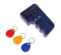 GUMEI palmare 125KHz duplicatore RFID duplicatore scrittore Programmatore Lettore + Chiavi EM4305 T5577 identificativo riscrivibile Portachiavi Tag Card