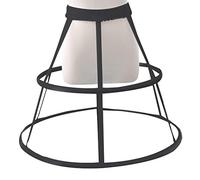 GUMEI Sottogonna Donna Ragazze Elastico in Vita Pannier Regolabile Sottogonna Bianco Nero 2 Hoop Gabbia Gonna Matrimonio Sposa Crinolina Sottogonna Trambusto