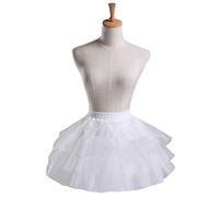 GUMEI Sottoveste Cosplay Maid Wear Lolita Pettiskirt Corto Senza Cerchi Sottogonna Ragazze Balletto Maglia Filato Gonna Sottogonne