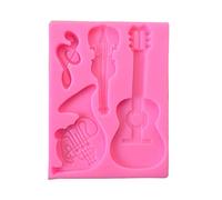 GUMEI Stampo in Resina per Strumenti Musicali Chitarra Violino Portachiavi Ciondolo Stampo in Resina epossidica