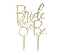 GUMEI Sweet Bride To be Cake Topper Cupcake Wedding Engagement Decorazione per Feste Nuziali