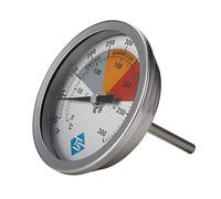 GUMEI Termometro per affumicatore per Barbecue Indicatore di Temperatura analogico per griglia a Carbone Pit 50-550 F.