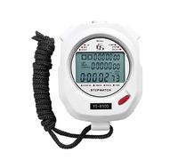 GUMEI Timer cronometro Digitale Timer a intervalli con Display Grande Tre Righe di 100 Timer per cronometro Allenamento su Pista e sul Campo