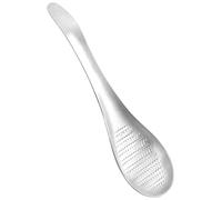 GUMEI V Cucchiaio per grattugia allo Zenzero Cucchiaino per tè allo Zenzero in Acciaio Inossidabile Grattugia per Aglio Lemon Zester per la Cucina di casa Strumento per Frutta e Verdura