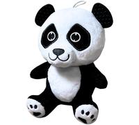 Gummee Pandee Peluche per la Dentizione del Bambino con Orecchie da Massaggiagengive in Silicone Aiuta a Massaggiare le Gengive Minuscole e Stimola la Vista Giocattolo Sensoriale per Neonati Morbido