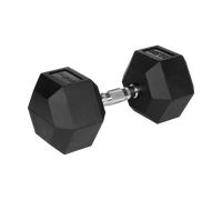 Gummiertes Eisenhantel-Set Rebel Hexagonal 22,5 kg