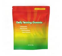 Gummies abbronzanti, per la salute della pelle e il bagliore, l'idratazione, per uomini e donne, nutrire e proteggere la pelle