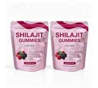 Gummies Shilajit For Il Suo Sostegno Naturale All'energia E All'umore | Gummies Shilajit Ai Frutti Di Bosco For La Vitalità Femminile E L'equilibrio Interiore(2pcs)