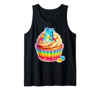 Gummy Bear Candy Cupcake, Caramelle gommose da Dessert Canotta