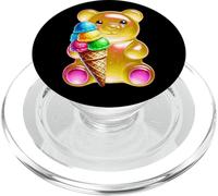 Gummy Bear Candy Ice Cream Cone Giallo PopSockets PopGrip per MagSafe