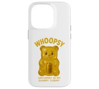 Gummy Bear Whoops Dark Humor Candy Treat Sugar Custodia per iPhone 14 Pro