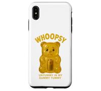Gummy Bear Whoops Dark Humor Candy Treat Sugar Custodia per iPhone XS Max