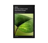 Abib Gummy Sheet Mask Heartleaf Sticker Maschera in Tessuto 27 ml