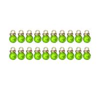 Gumney 20 ciondoli rotondi con perle finte, 8 mm, in acrilico, con passanti, per artigianato fai da te, collane, bracciali, orecchini, creazione di gioielli