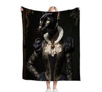 Gumntun Coperta Pile Matrimoniale 240 x 260 Animale Gatto 3D, Morbida Coperte per Letto Matrimoniale, Traspirante Delicato sulla pelle Soffice e Calda Coperta Pile per Adulti_B15582