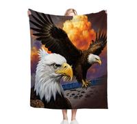 Gumntun Coperta Pile Piccola 130x150 cm Ballerina Nera Sulla Luna, Coperta per Divano Sedia di Microfibra, Coperta in Pile di Flanella Singolo per Letto Divano Viaggi Campeggio_B9170