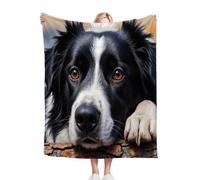 Gumntun Coperta Pile Piccola 130x150 cm Cane Giovane, Coperta per Divano Sedia di Microfibra, Coperta in Pile di Flanella Singolo per Letto Divano Viaggi Campeggio_21814a