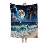 Gumntun Coperta Plaid Matrimoniale 180x200 Coccodrillo Gru Arcobaleno, Microfibra Morbido Durevole e Caldo 3D Stampa Peluche, Soffice Coperta in Flanella per Il Tempo Libero Sedia_B9388