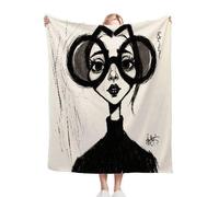 Gumntun Coperta Plaid Matrimoniale in Pile 240x260 cm Uccello Verde Libro, Coperta in Flanella con Stampa 3D, Morbida Delicato Sulla Pelle Plaid da Letto per Bambini Adulti_B8796