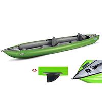 Gumotex - Canoa Gonfiabile Solar/019 Verde con Pinna 045383-G (1C/11C) GUMOTEX