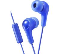 GUMY PLUS: Cuffie intrauricolari con microfono e telecomando - Blu