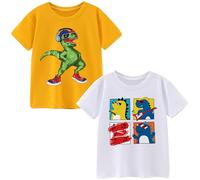 Gumyoss T-Shirt Bambini e Ragazzi Maglietta a Maniche Corta Estate