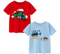 Gumyoss T-Shirt Bambini e Ragazzi Maglietta a Maniche Corta Estate
